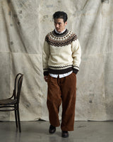 Icelandic Wool Sweaters Cream Labour Union Clothing