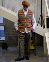 Fair Isle Knitting Vest Labour Union Clothing