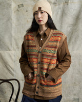 Fair Isle Knitting Vest Labour Union Clothing