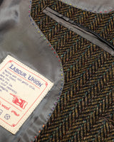 Herringbone Tweed Jacket Labour Union Clothing