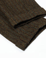 Herringbone Tweed Tapered Trousers Labour Union Clothing