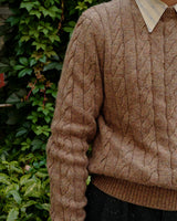 Coffee Guernsey Cable LabourUnionClothing
