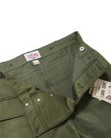 Labourunion-clothing-handemade-american-retro-vintage-style-menswear-bottoms-P44S_Army_Back_Pockets_Olive_Shorts