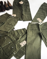 Labourunion-clothing-handemade-american-retro-vintage-style-menswear-bottoms-P44S_Army_Back_Pockets_Olive_Shorts