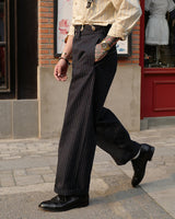 Pinstripe Denim Trouser LabourUnionClothing