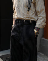 Pinstripe Denim Trouser LabourUnionClothing