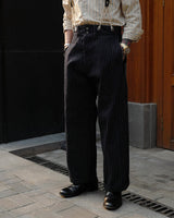 Pinstripe Denim Trouser LabourUnionClothing