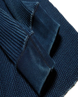 Indigo Waffle Sweatershirts LabourUnionClothing