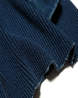 Indigo Waffle Sweatershirts LabourUnionClothing
