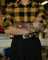 Yellow Plaid Shirt LabourUnionClothing