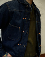 Rivet-Shawl-Collar-Jacket