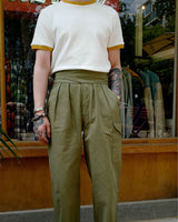 labourunion- clothing-american-retro-1940s- crew-neck-tee-yellow