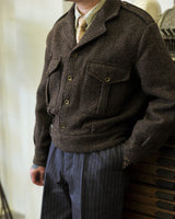 P49 Battledress Blouse Tweed Brown LabourUnionClothing