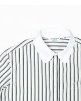 Club Collar Striped Shirt LabourUnionClothing