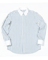 Club Collar Striped Shirt LabourUnionClothing