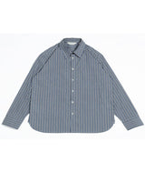Multitrack-Striped Cotton Shirt LabourUnionClothing