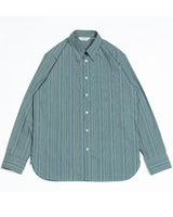 Multitrack-Striped Cotton Shirt LabourUnionClothing
