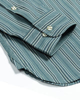 Multitrack-Striped Cotton Shirt LabourUnionClothing