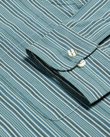 Multitrack-Striped Cotton Shirt LabourUnionClothing