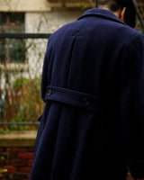 Sapphire Double-breasted Polo Coat LabourUnionClothing