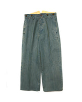 Washed Wabash Denim Trouser LabourUnionClothing