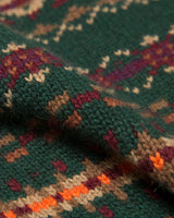 Fair Isle Jumper Green LabourUnionClothing
