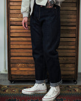 Denim 14,5 oz, lavage unique - « Col bleu »