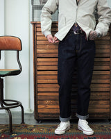 Denim 14,5 oz, lavage unique - « Col bleu »