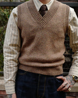 Shetland Wool Vest LabourUnionClothing