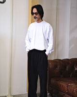 Drawstring Pleated Trousers