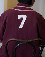 Burgundy Baseball Jersey