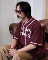 Burgundy Baseball Jersey