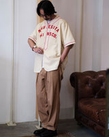 Maillot de baseball crème