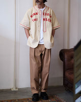 Maillot de baseball crème