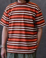 Boxy heavyweight 310g striped cotton t-shirt – view 8