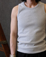 Ribbed vintage cotton-blend tank top – view 3