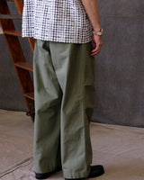 Olive HBT rip-stop M-65 field pants – view 4