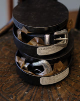 Ceinture de ranger Nocona plaquée argent