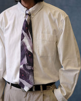 Cravates en soie des années 60 à motifs de huards