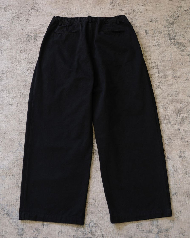 Strapped Pleated Chino Pima Cotton