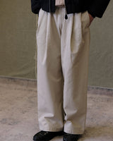 Strapped Pleated Chino Pima Cotton