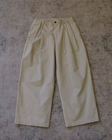 Strapped Pleated Chino Pima Cotton