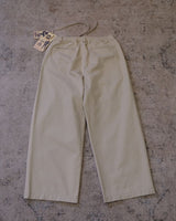 Strapped Pleated Chino Pima Cotton