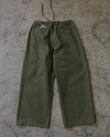 Strapped Pleated Chino Pima Cotton