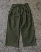 Strapped Pleated Chino Pima Cotton