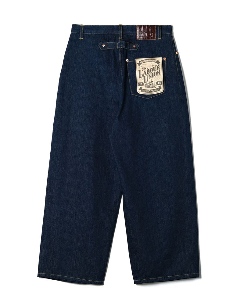 Wide Leg Selvedge Jeans