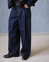Wide Leg Selvedge Jeans
