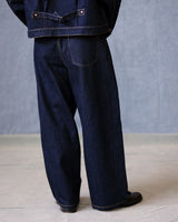 Wide Leg Selvedge Jeans