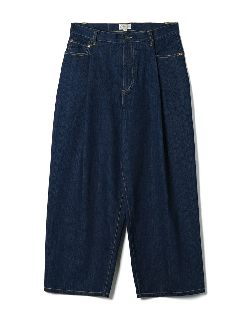 Wide Leg Selvedge Jeans