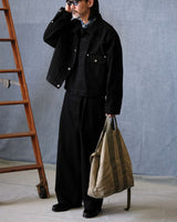 Wide Leg Selvedge Jeans